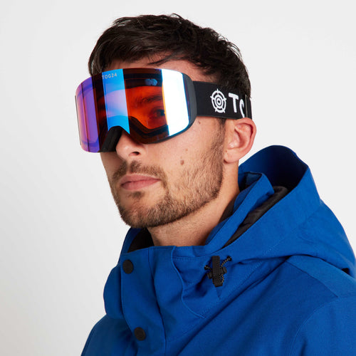 Arosa Goggles Matt Black Orange Revo