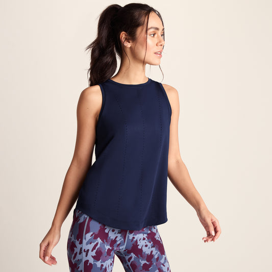 Brielle Womens Performance T-Shirt - Oxford Blue