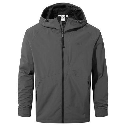 Brigsteer Men's Waterproof Jacket in Soot Grey TOG24