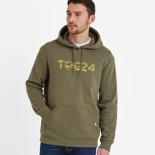 Horton Men's Hoodie in Khaki Hoodies for Men TOG24