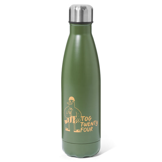 Hydrate 0.5l Bottle Flask- Khaki/Apricot