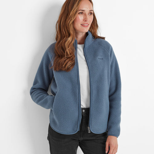 Leving Womens Sherpa Jacket Blue Stone TOG24