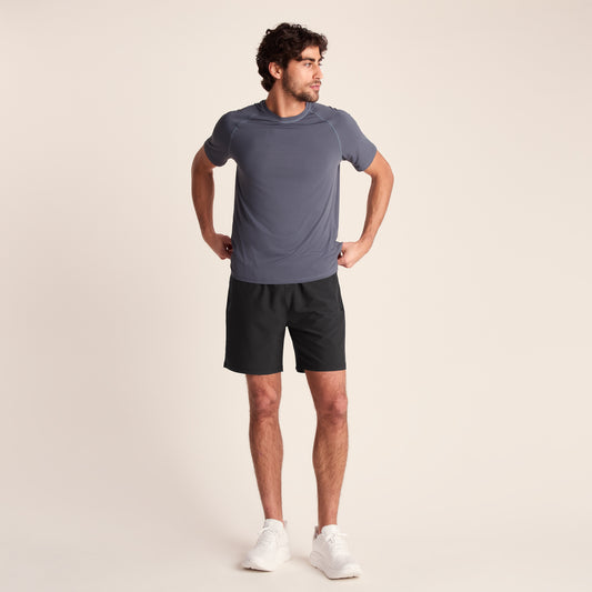 Pedwell Mens Performance Running Shorts - Black