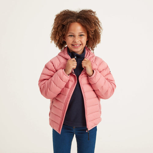 Midsley Kids Playful Pink Lightweight Down Jacket TOG24