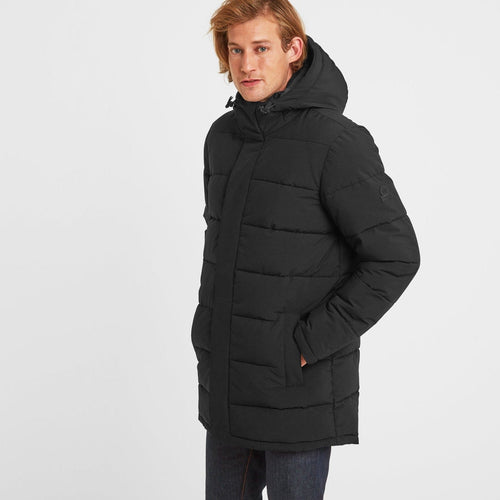 Watson Mens Long Insulated Jacket Black TOG24