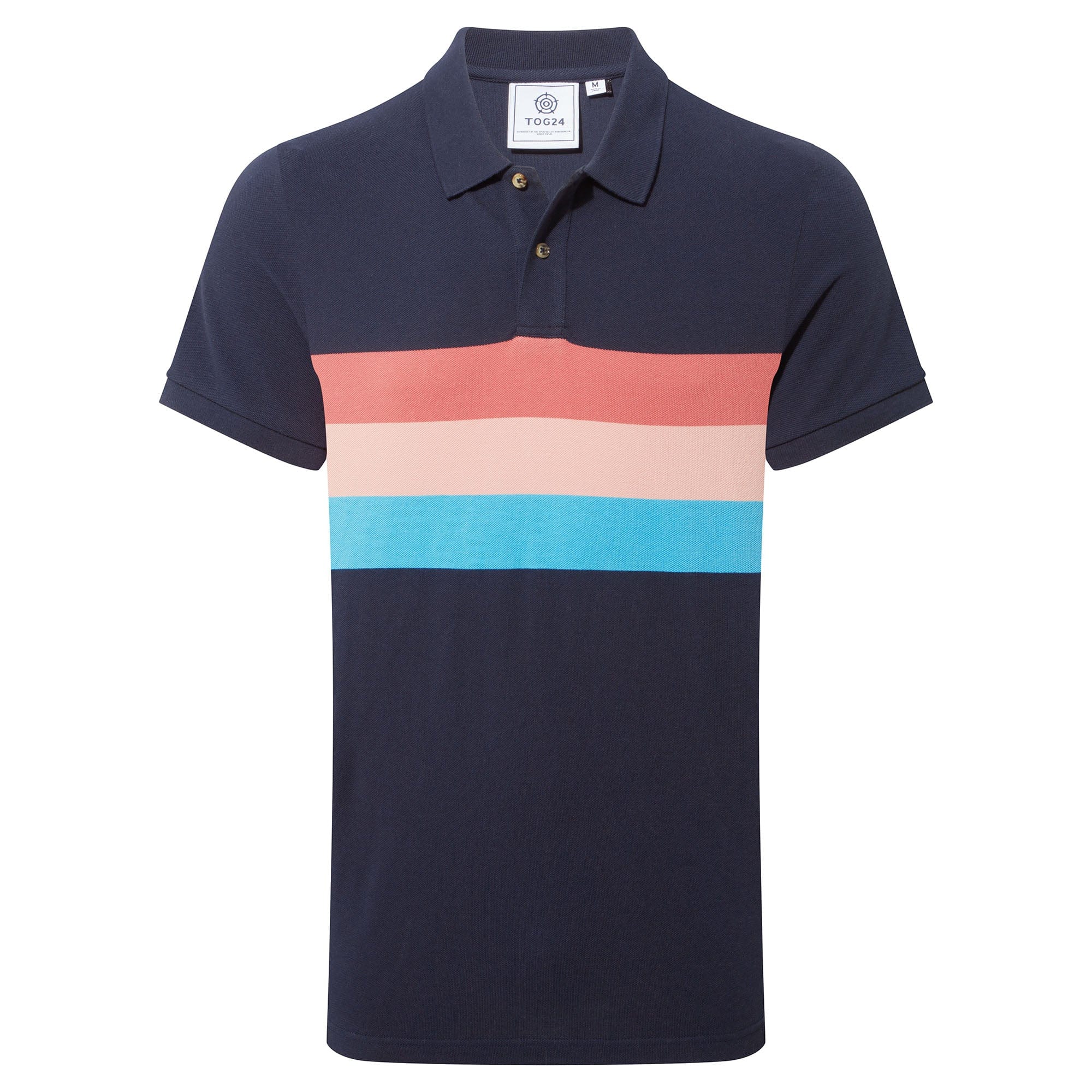 Butley Mens Polo Shirt Dark Indigo