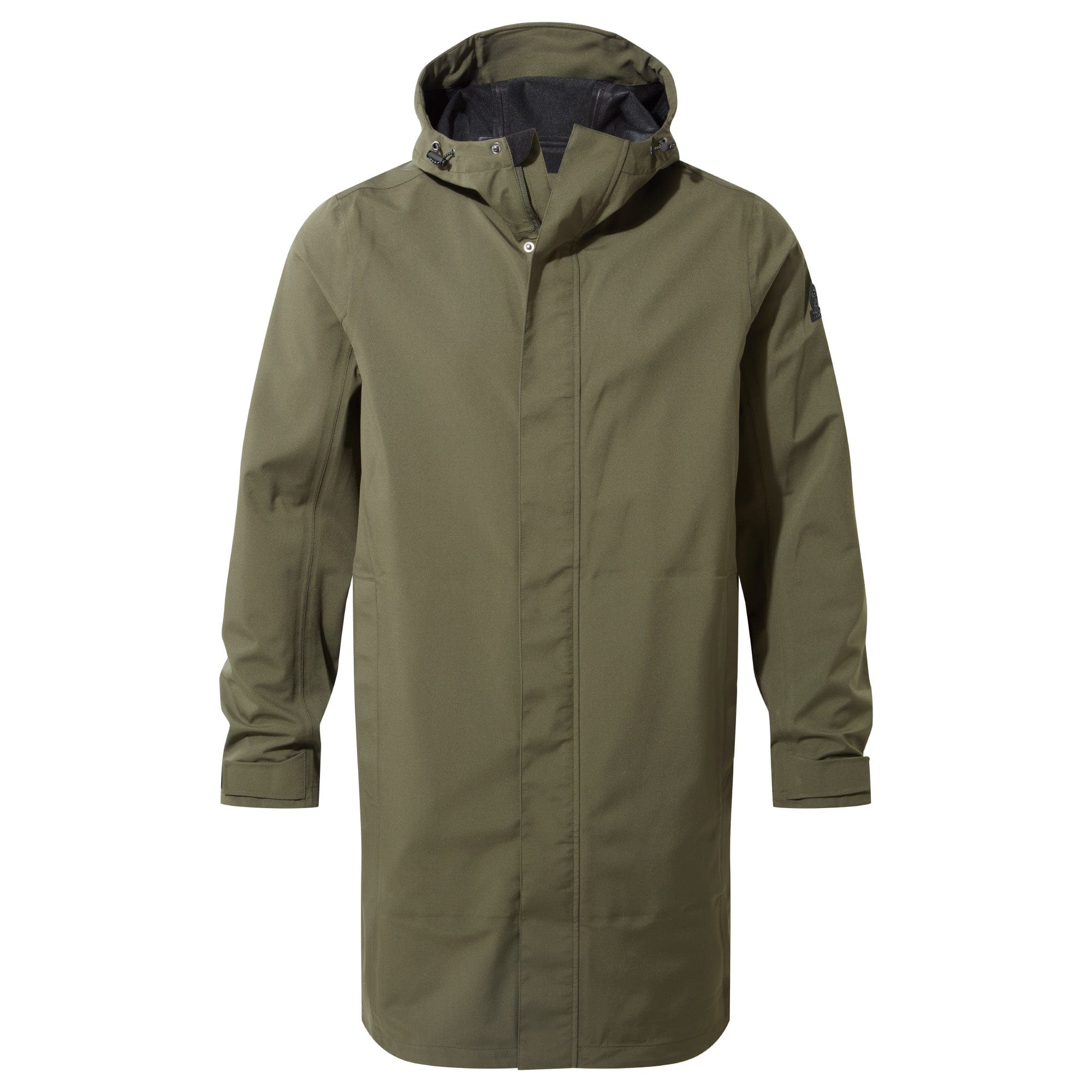 Glenton Long Waterproof Jacket Moss