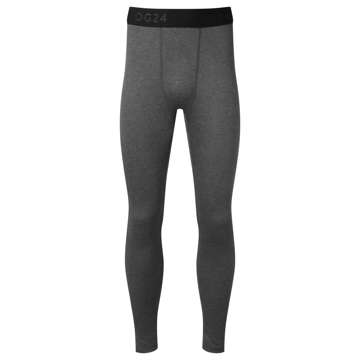 Meru Cashmere Touch Base Layer Leggings Dark Grey Marl