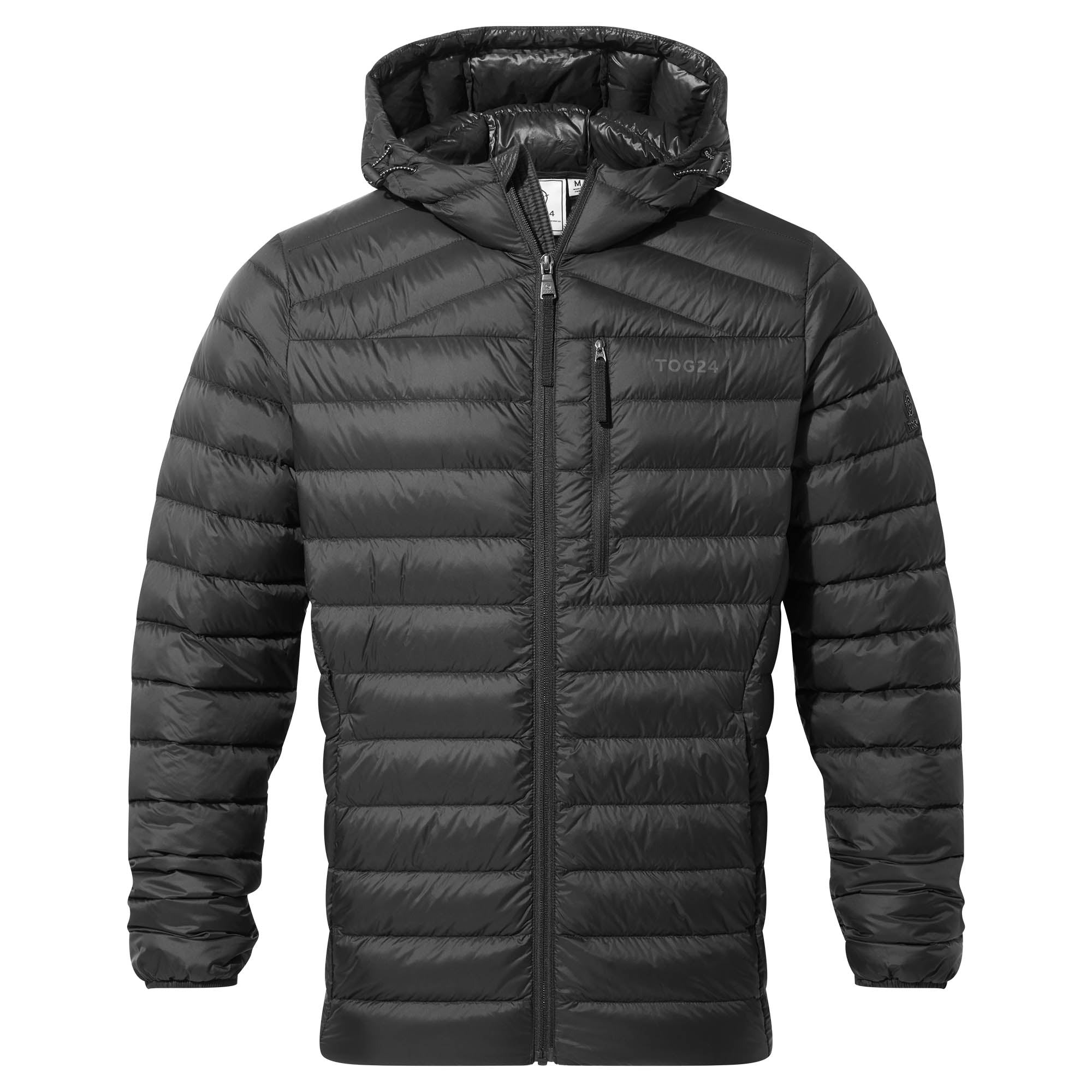 North Mens Hooded Jacket Black – TOG24