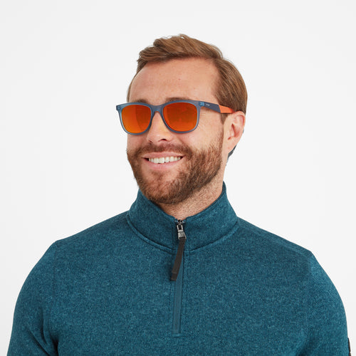 Roddis Sunglasses - Crystal Blue/Orange – TOG24