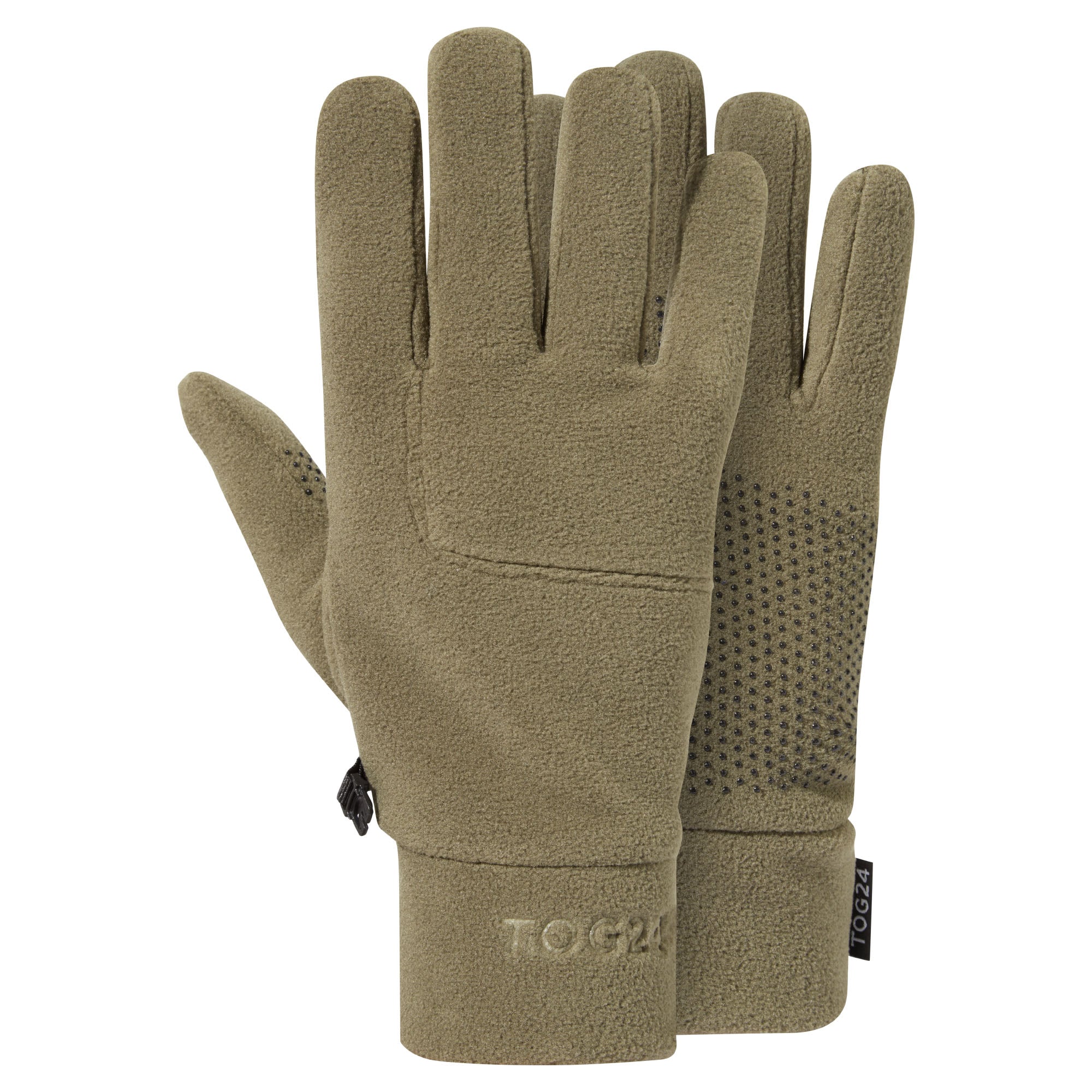 Stride Microfleece Gloves - Khaki – TOG24