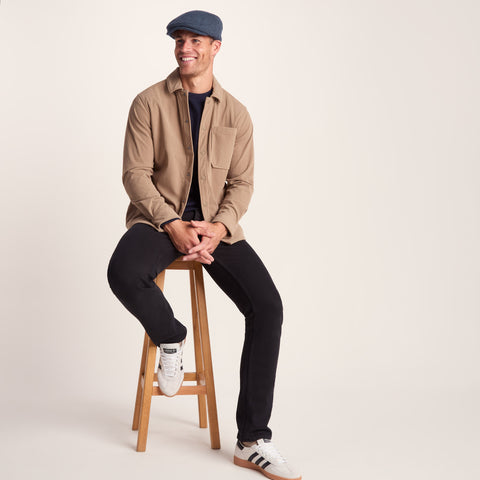 Weighton Knit Flat Cap Marl