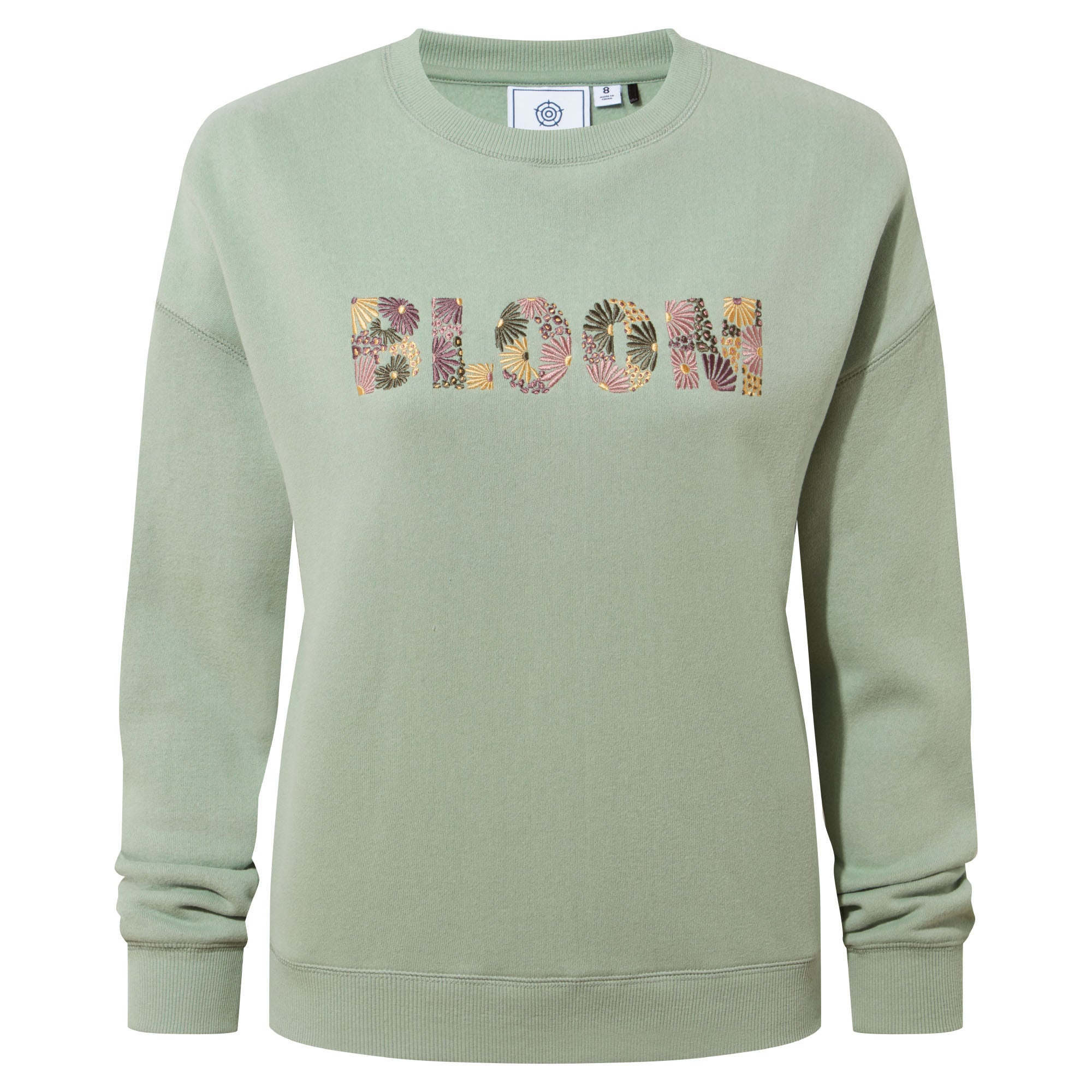 Winona Womens Sweatshirt in Pistachio TOG24
