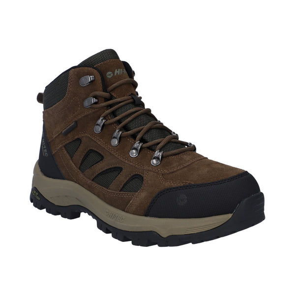 Hi-Tec Bandera Expedition Mid Wide Mens Boots - Smokey Brown/Khaki