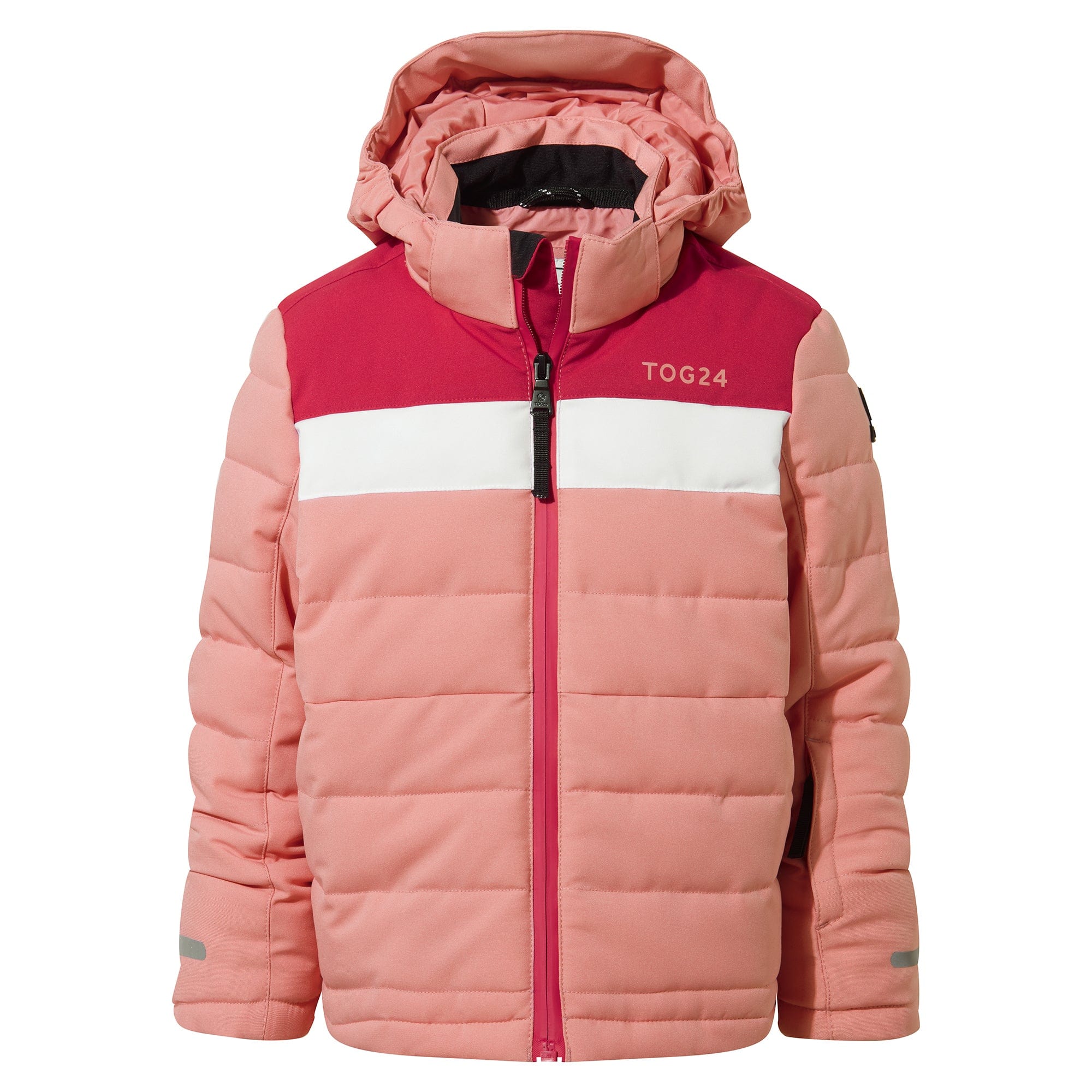 Laithe Kids Playful Dark Pink Ski Jacket TOG24