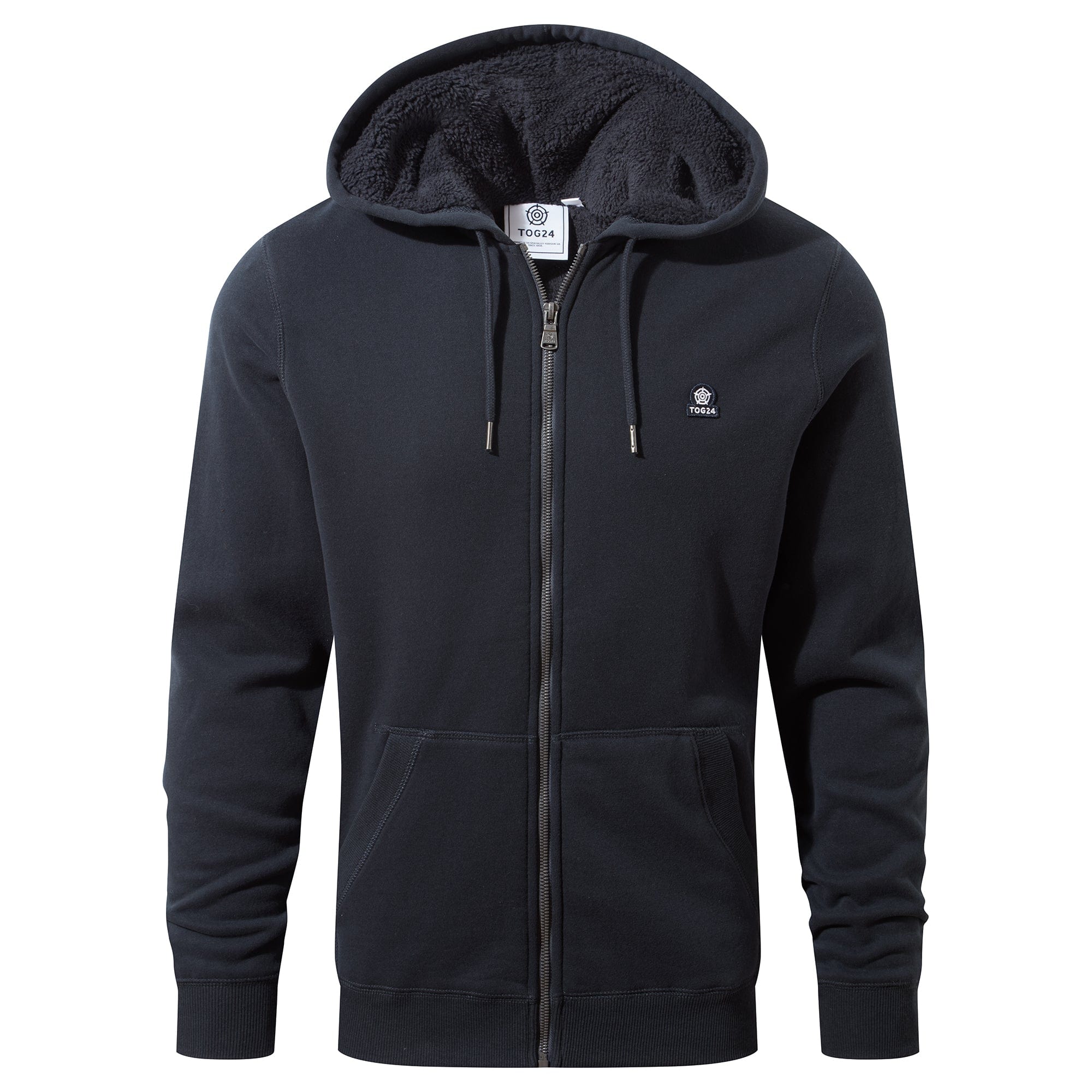 Timble Sherpa Fleece Lined Hoody Dark