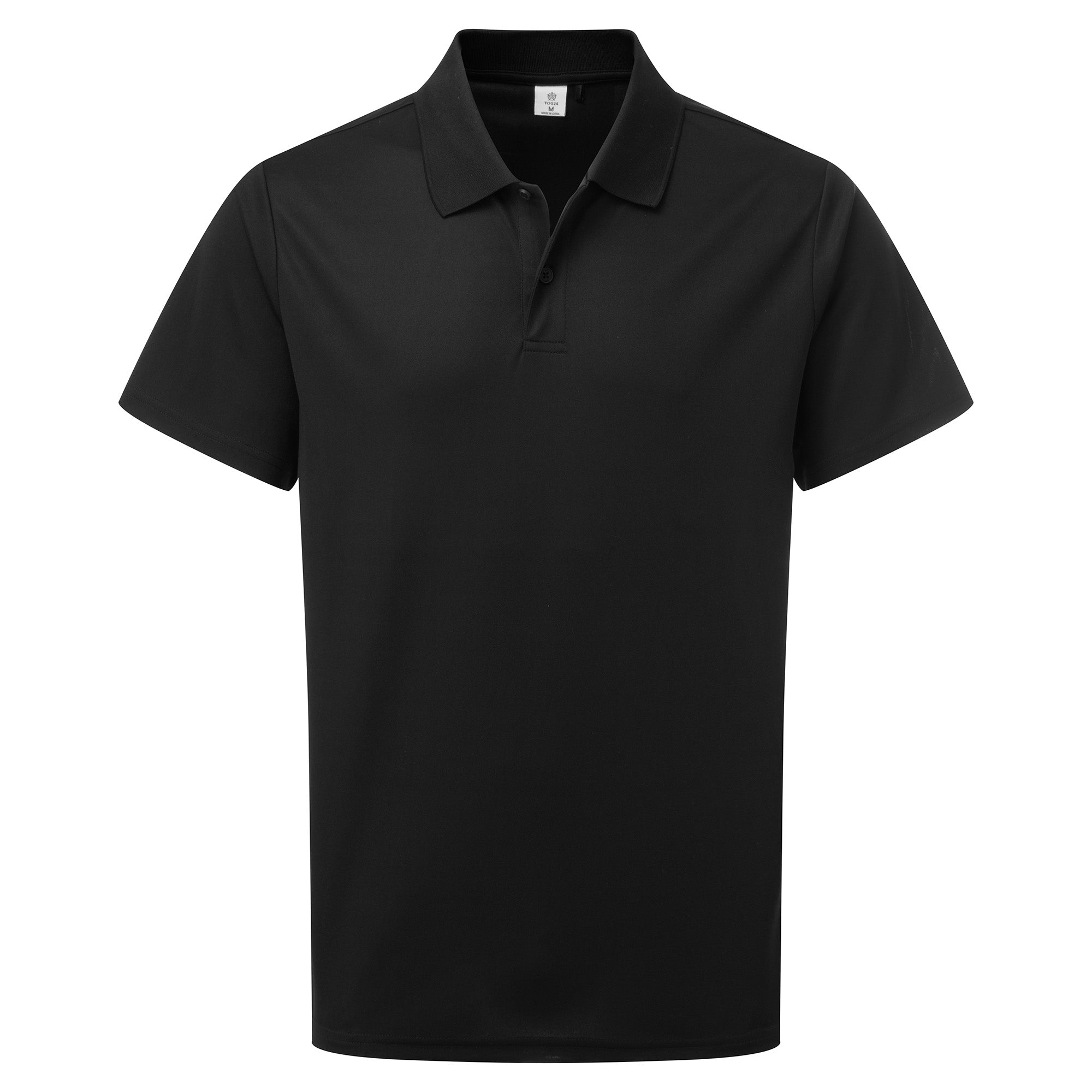 Torres Mens Tech Polo Shirt in Black Torres Polo Shirt TOG24