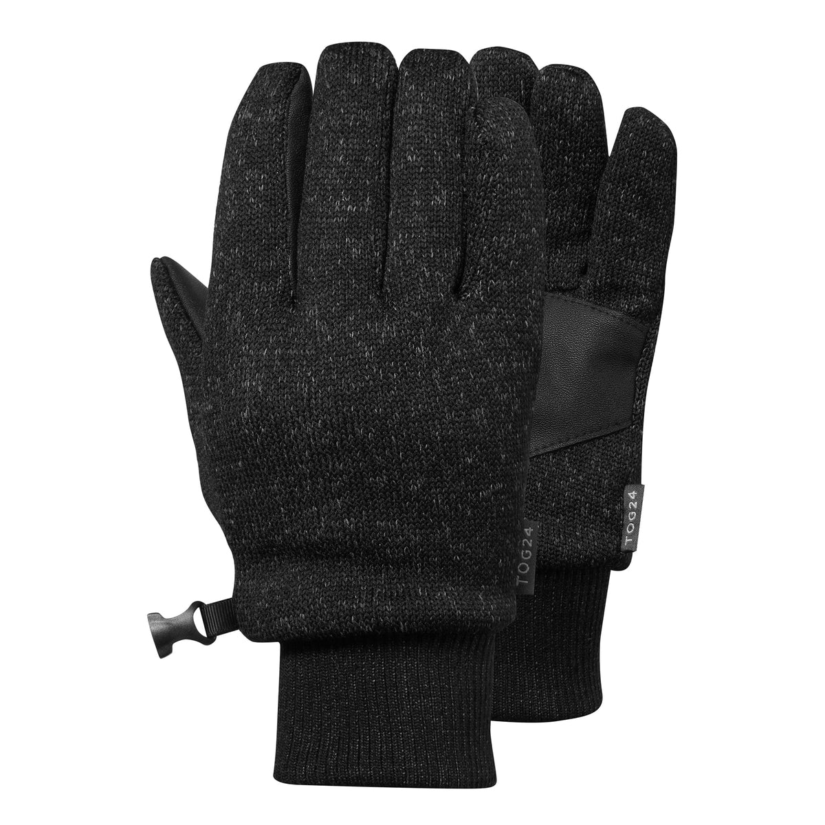Tog24 Storm Knitlook Gloves - Black Marl